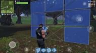 The early seasons of Fortnite allowed players to see through their own builds. (Image via Epic Games)